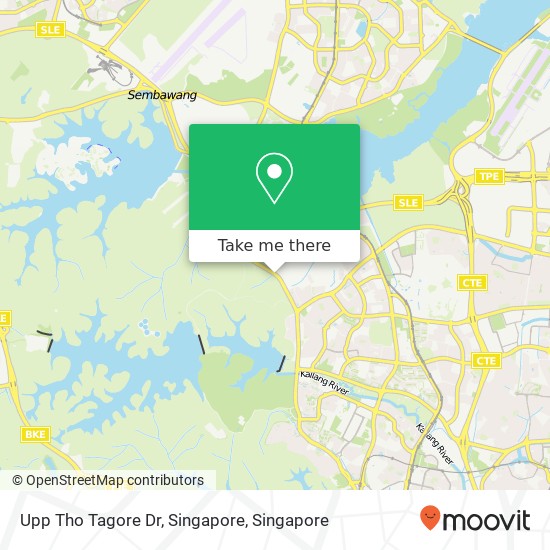 Upp Tho Tagore Dr, Singapore map