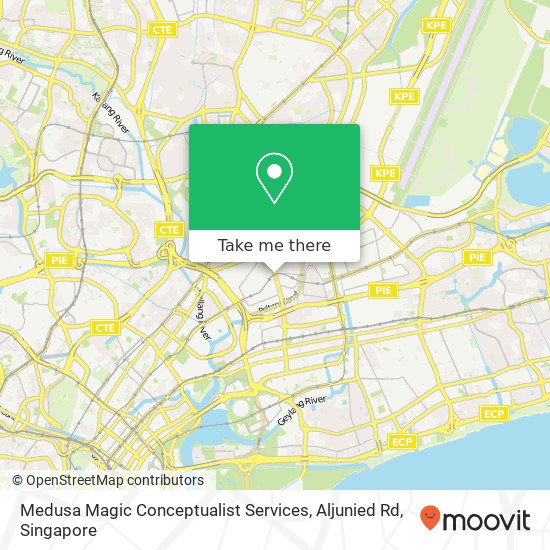 Medusa Magic Conceptualist Services, Aljunied Rd地图