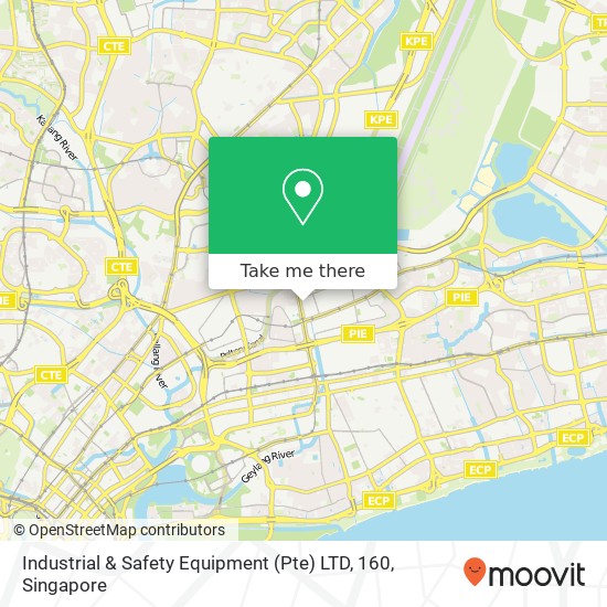 Industrial & Safety Equipment (Pte) LTD, 160 map