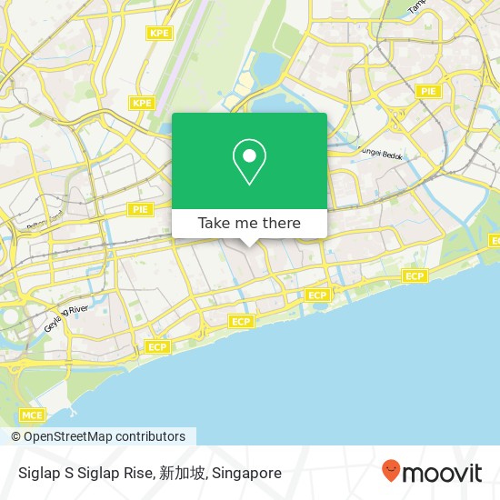 Siglap S Siglap Rise, 新加坡 map