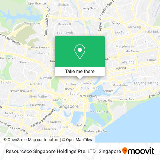 Resourceco Singapore Holdings Pte. LTD.地图