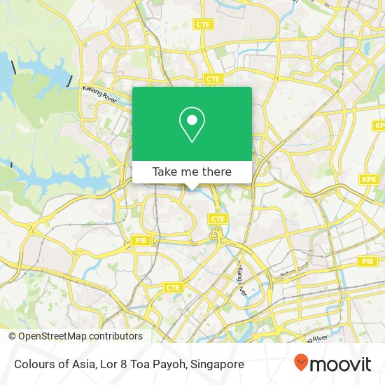 Colours of Asia, Lor 8 Toa Payoh map
