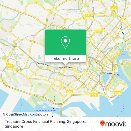 Treasure Cross Financial Planning, Singapore地图