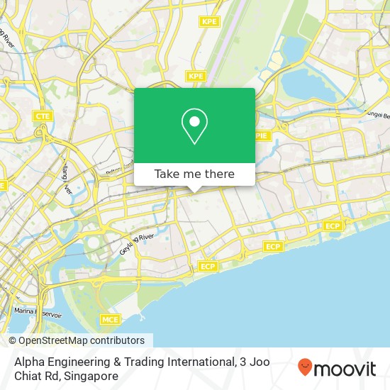 Alpha Engineering & Trading International, 3 Joo Chiat Rd地图
