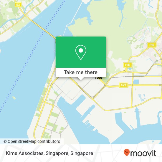 Kims Associates, Singapore map