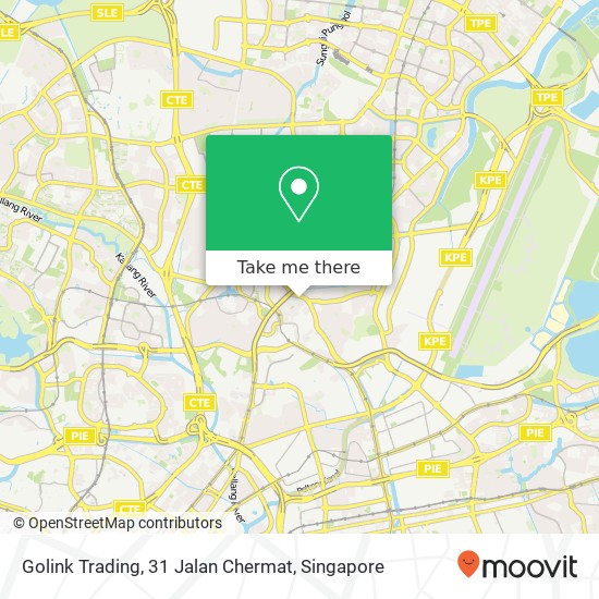Golink Trading, 31 Jalan Chermat map