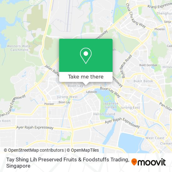 Tay Shing Lih Preserved Fruits & Foodstuffs Trading map
