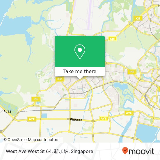 West Ave West St 64, 新加坡 map