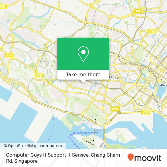 Computer Guys It Support It Service, Chang Charn Rd map