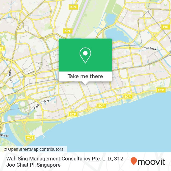 Wah Sing Management Consultancy Pte. LTD., 312 Joo Chiat Pl map