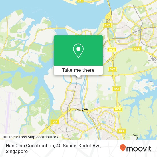 Han Chin Construction, 40 Sungei Kadut Ave map