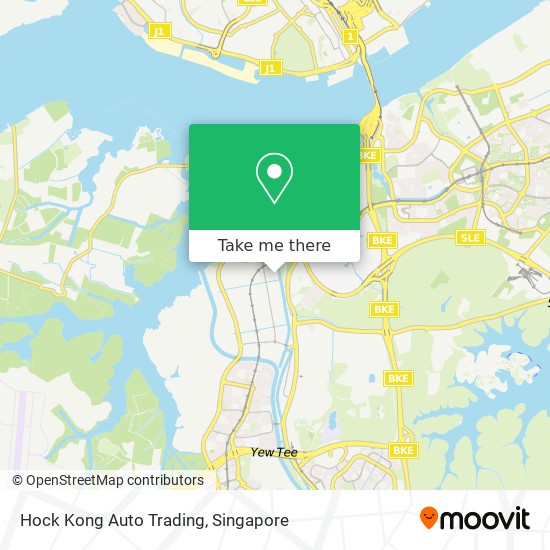 Hock Kong Auto Trading map