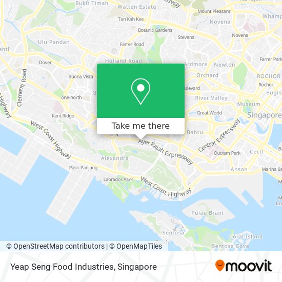 Yeap Seng Food Industries map