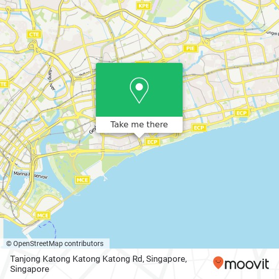 Tanjong Katong Katong Katong Rd, Singapore map