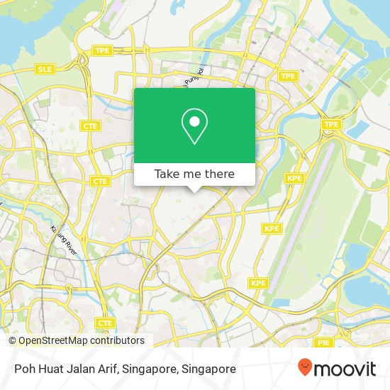 Poh Huat Jalan Arif, Singapore地图