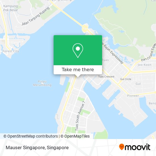 Mauser Singapore地图