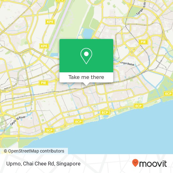 Upmo, Chai Chee Rd map