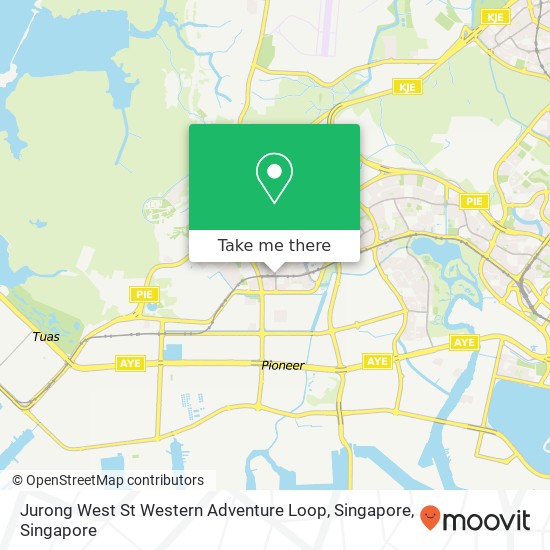 Jurong West St Western Adventure Loop, Singapore地图