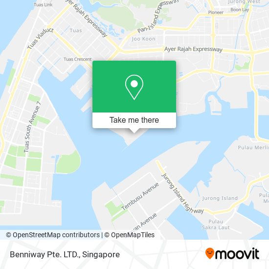 Benniway Pte. LTD. map