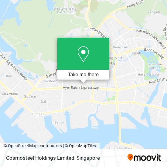 Cosmosteel Holdings Limited map