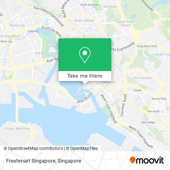 Freshmart Singapore地图