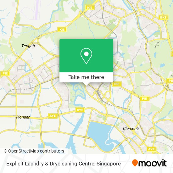 Explicit Laundry & Drycleaning Centre map