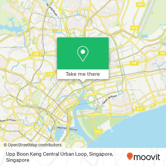 Upp Boon Keng Central Urban Loop, Singapore地图