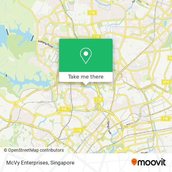 McVy Enterprises map