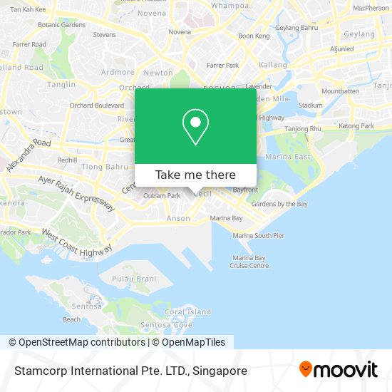 Stamcorp International Pte. LTD. map