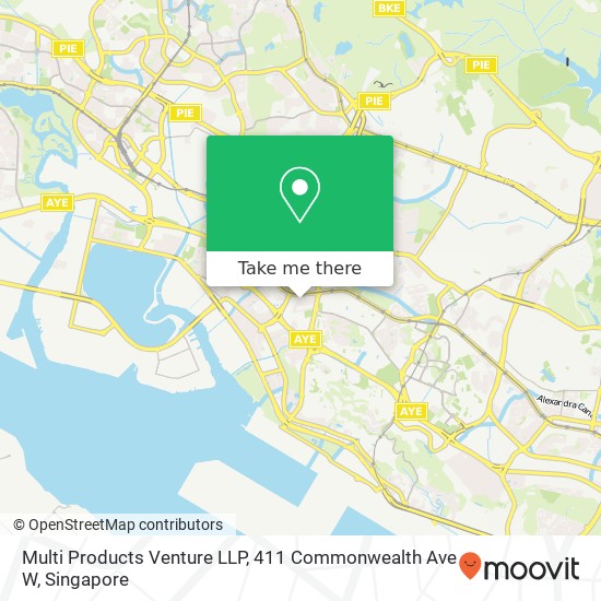 Multi Products Venture LLP, 411 Commonwealth Ave W地图