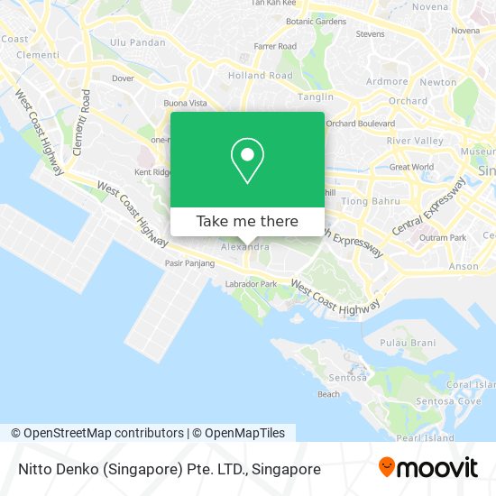 Nitto Denko (Singapore) Pte. LTD. map