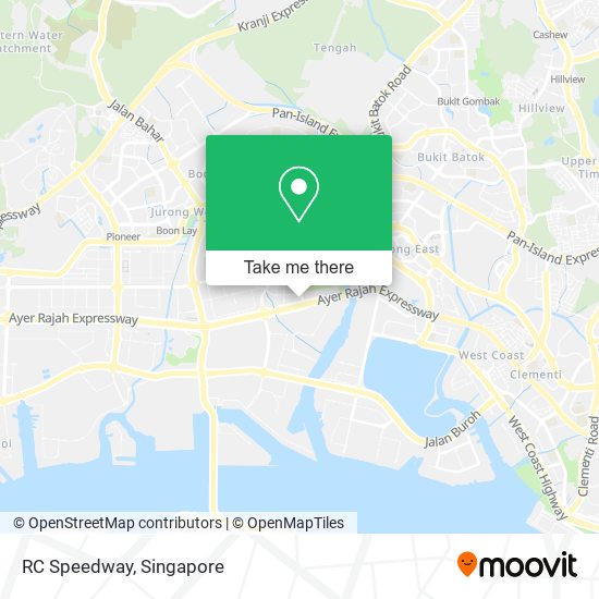 RC Speedway, Singapore map