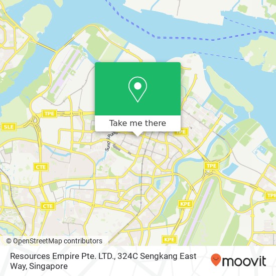 Resources Empire Pte. LTD., 324C Sengkang East Way map