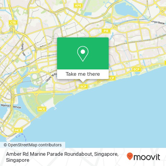 Amber Rd Marine Parade Roundabout, Singapore地图