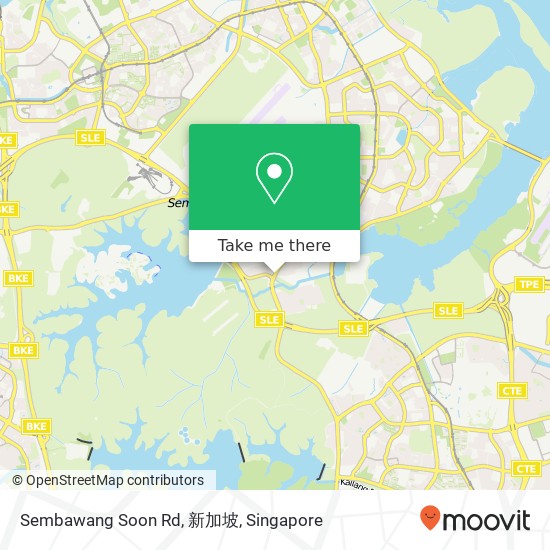 Sembawang Soon Rd, 新加坡地图