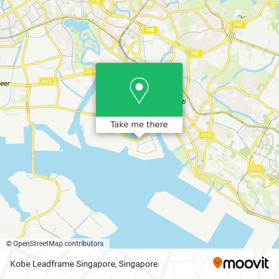 Kobe Leadframe Singapore map