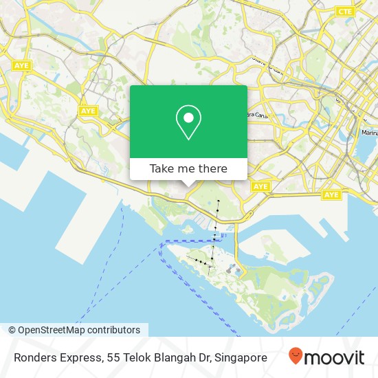 Ronders Express, 55 Telok Blangah Dr map