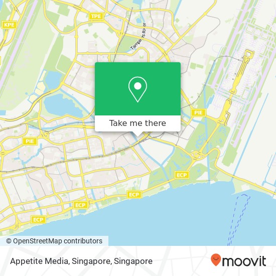 Appetite Media, Singapore map