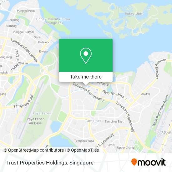 Trust Properties Holdings map