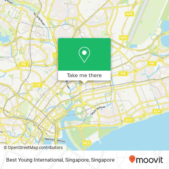 Best Young International, Singapore map