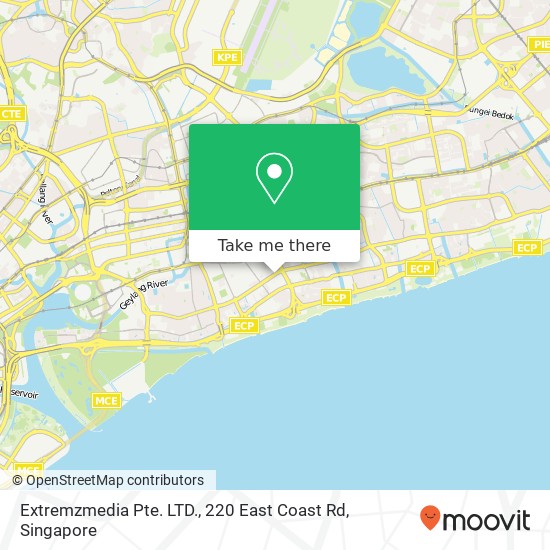 Extremzmedia Pte. LTD., 220 East Coast Rd地图