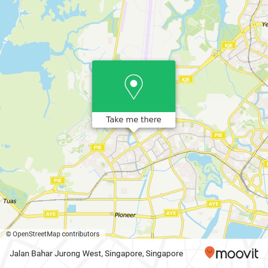 Jalan Bahar Jurong West, Singapore地图