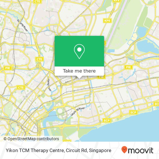 Yikon TCM Therapy Centre, Circuit Rd map