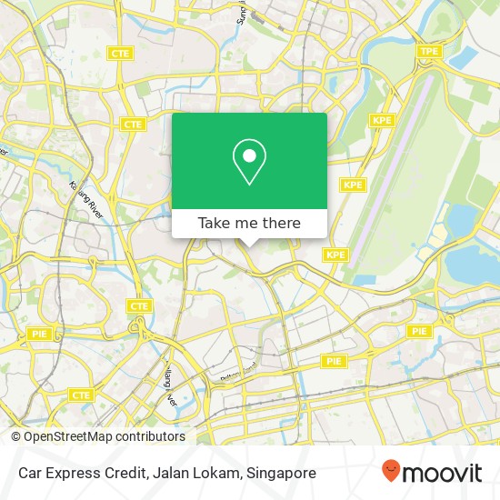 Car Express Credit, Jalan Lokam map