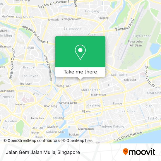 Jalan Gem Jalan Mulia地图