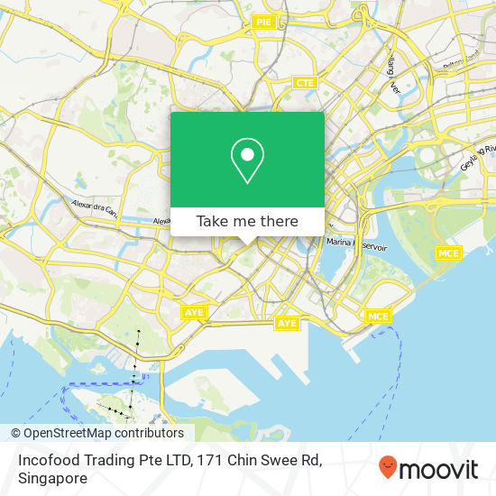 Incofood Trading Pte LTD, 171 Chin Swee Rd地图