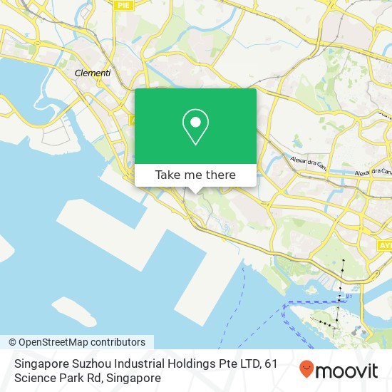 Singapore Suzhou Industrial Holdings Pte LTD, 61 Science Park Rd地图