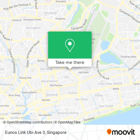 Eunos Link Ubi Ave 3地图