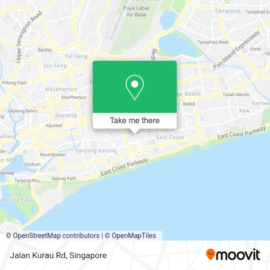 Jalan Kurau Rd map