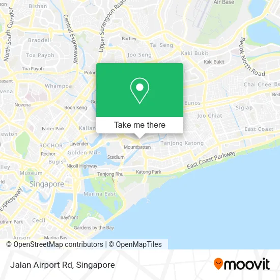 Jalan Airport Rd地图